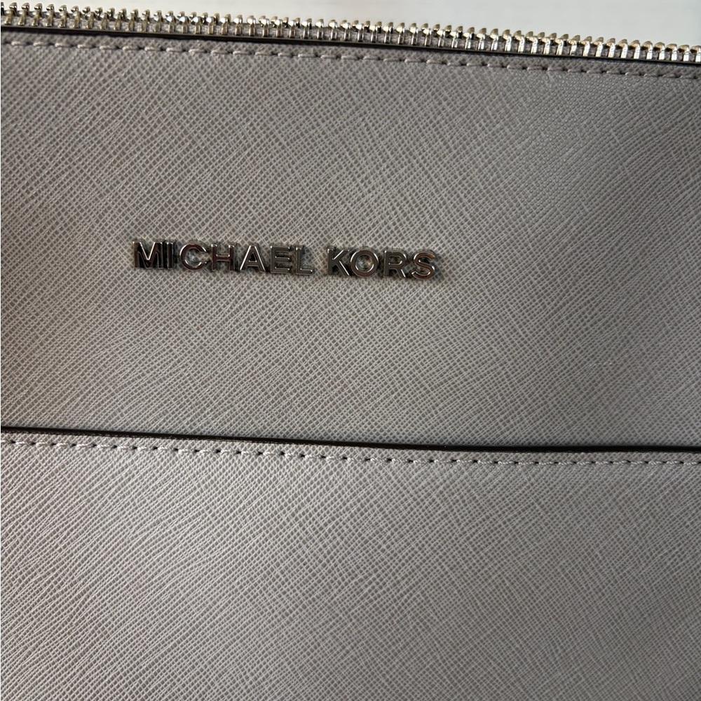 Michael‎ Kors Large grey leather tote - Picture 2 of 12